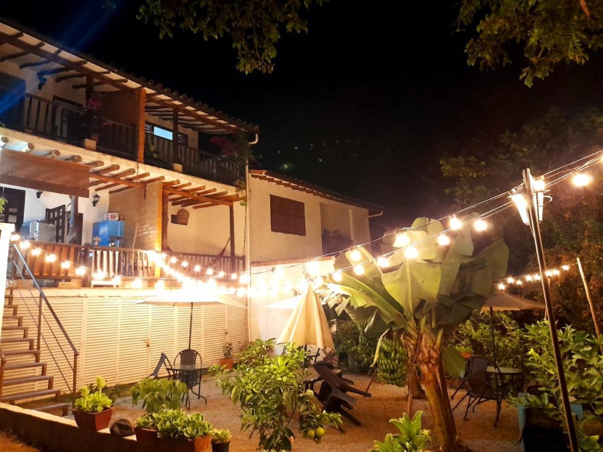 Hotel Casona Chara à Barichara Extérieur photo