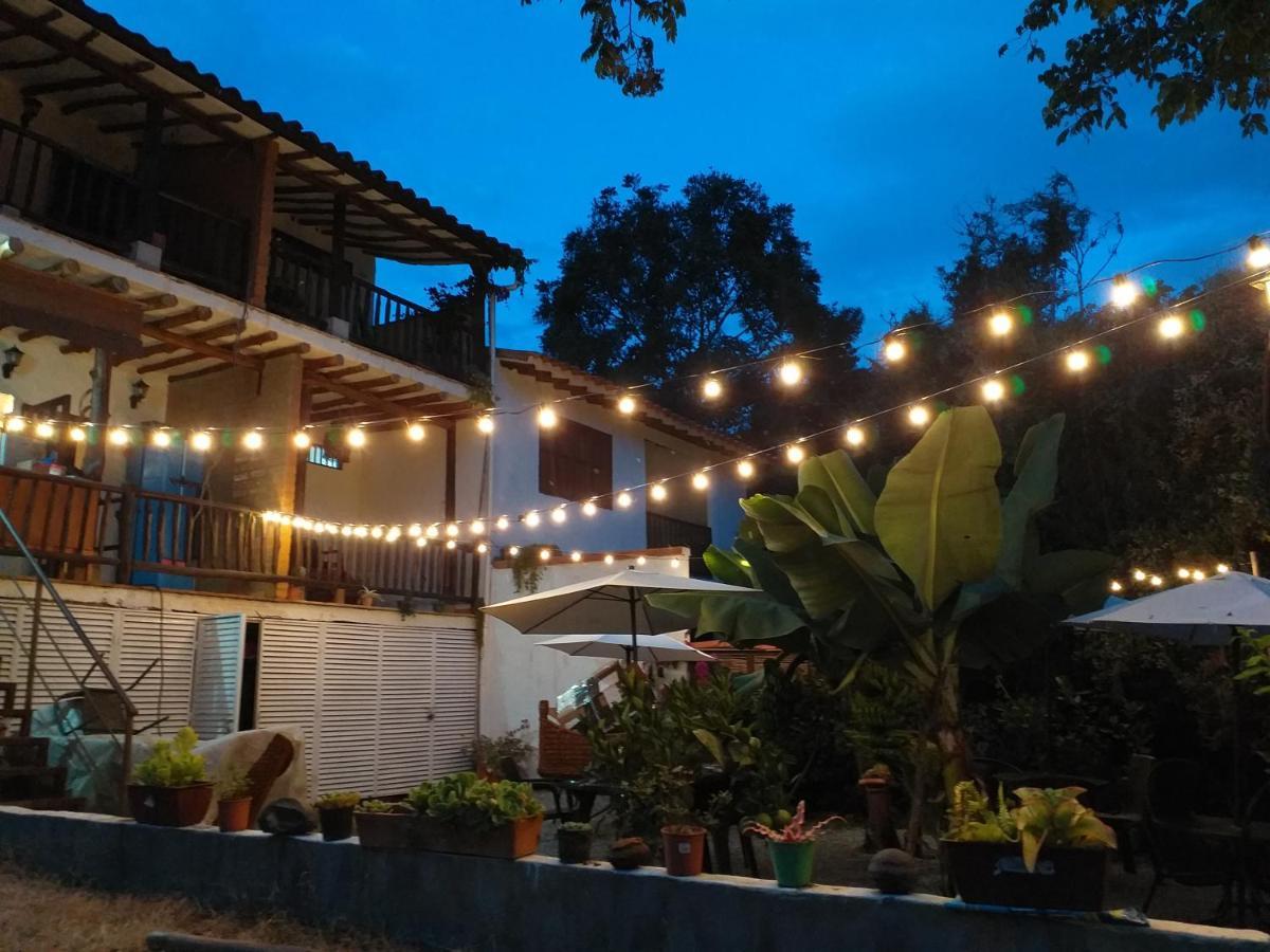 Hotel Casona Chara à Barichara Extérieur photo