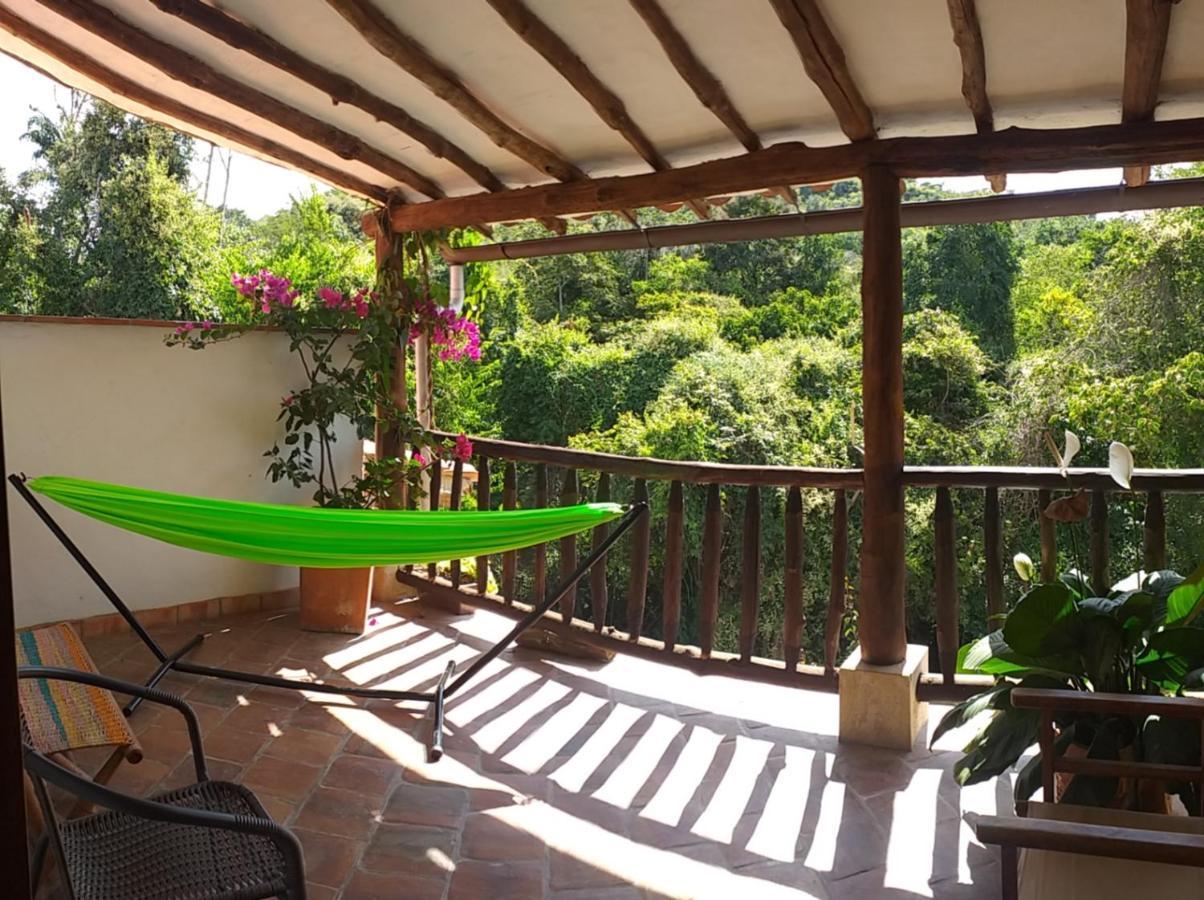 Hotel Casona Chara à Barichara Extérieur photo