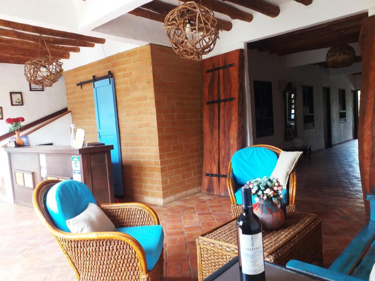 Hotel Casona Chara à Barichara Extérieur photo