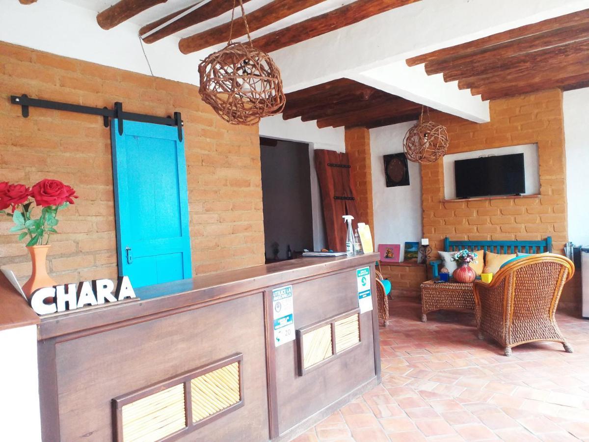 Hotel Casona Chara à Barichara Extérieur photo