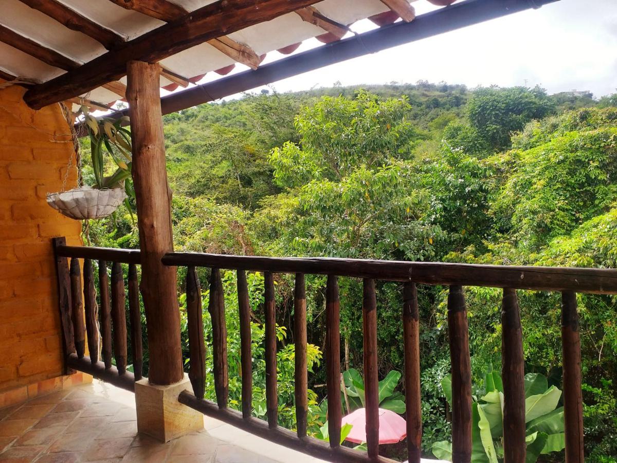 Hotel Casona Chara à Barichara Extérieur photo