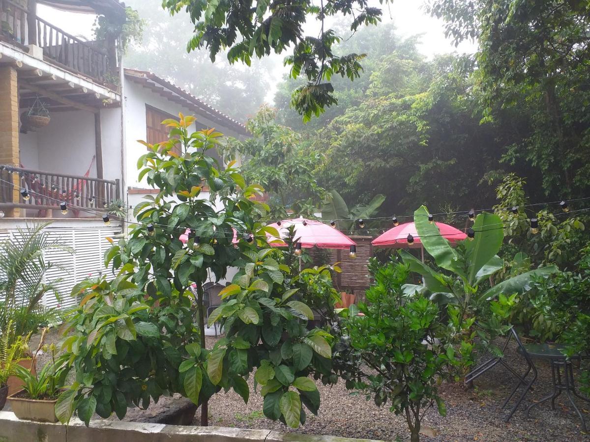 Hotel Casona Chara à Barichara Extérieur photo