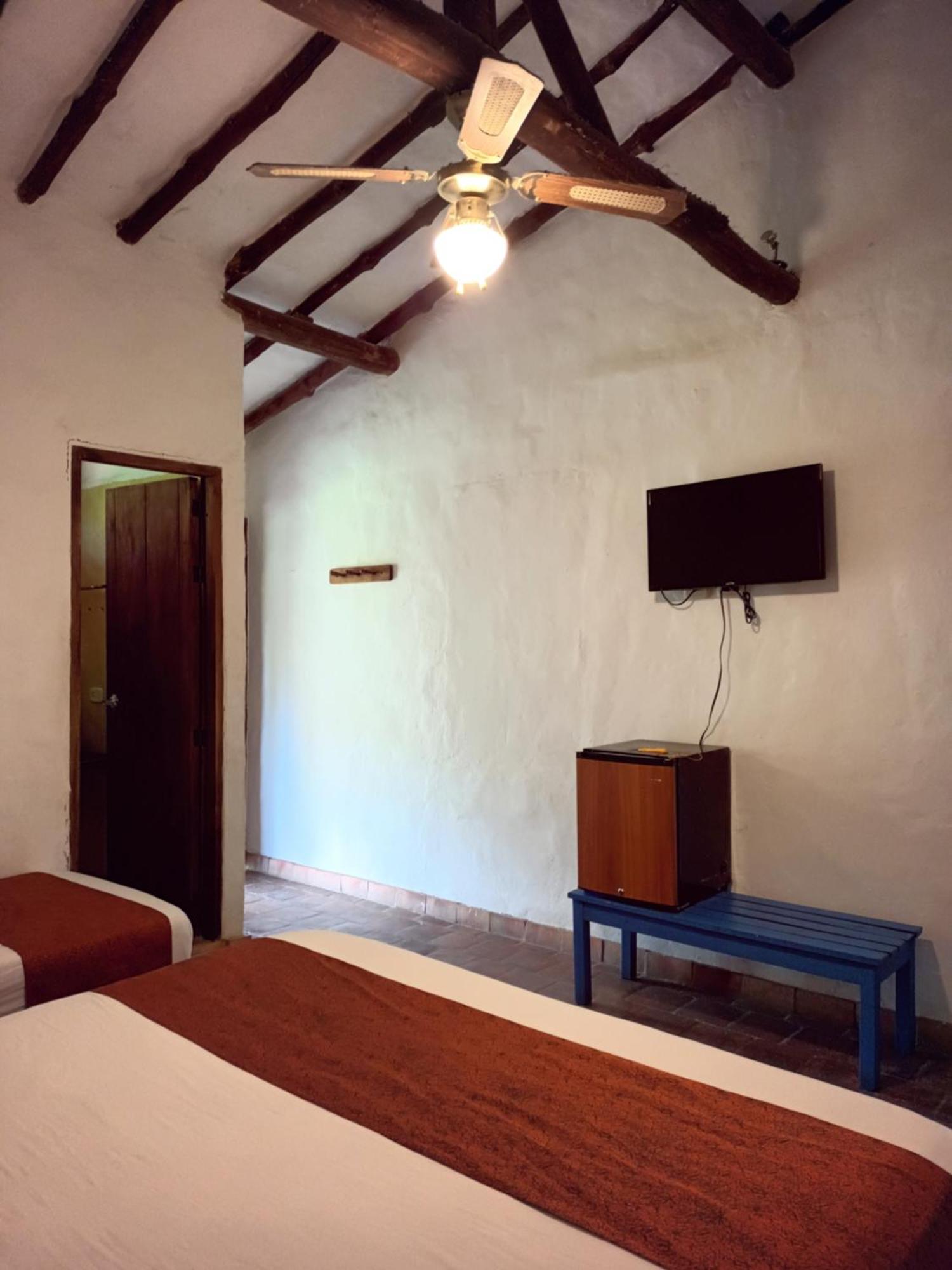 Hotel Casona Chara à Barichara Extérieur photo