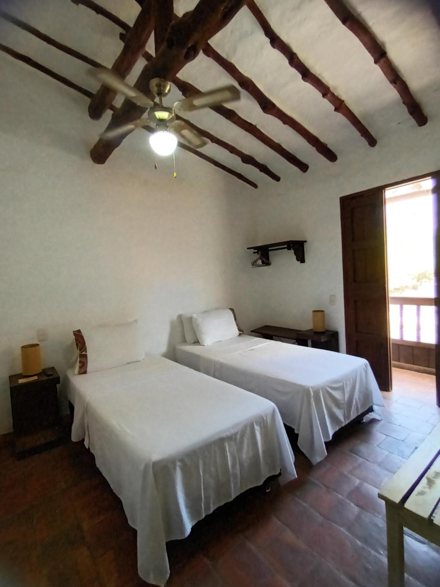 Hotel Casona Chara à Barichara Extérieur photo