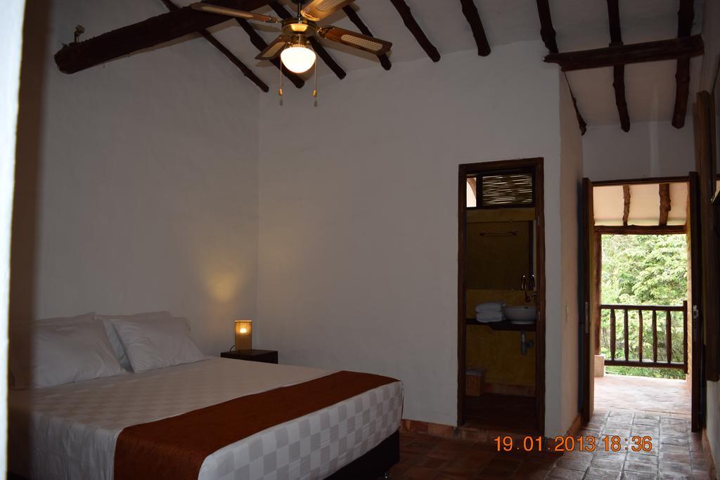 Hotel Casona Chara à Barichara Chambre photo