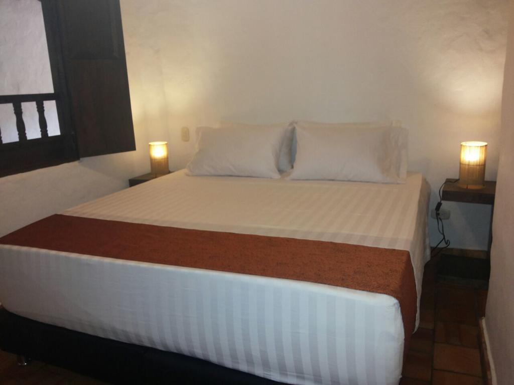 Hotel Casona Chara à Barichara Chambre photo