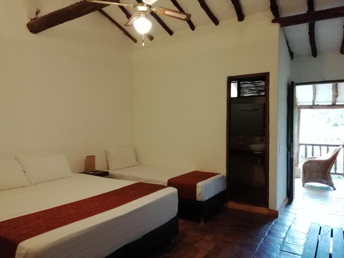 Hotel Casona Chara à Barichara Extérieur photo