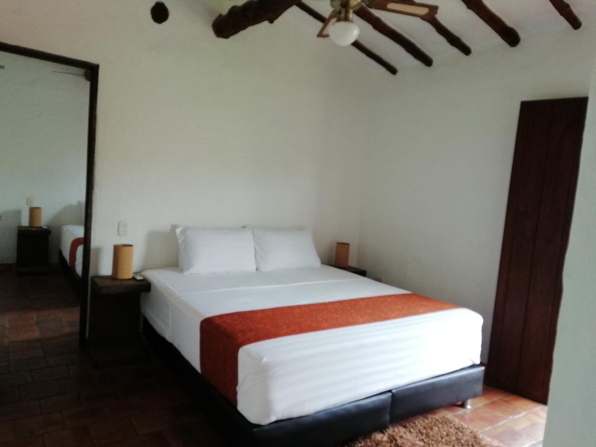 Hotel Casona Chara à Barichara Extérieur photo
